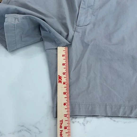 Lot of 2 Daniel Cremiuex Comfort Stretch Chino Shorts Mens 33 Beige Gray Cotton - Picture 11 of 12